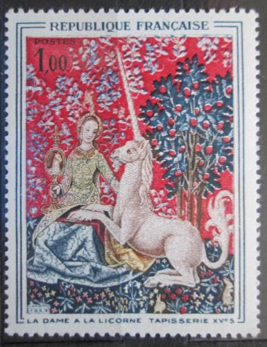 Poštovní známka Francie 1964 Gobelín Mi# 1492