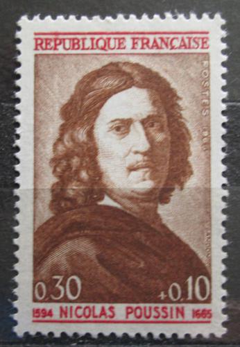 Poštovní známka Francie 1965 Nicolas Poussin, malíø Mi# 1502