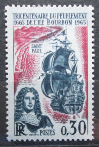 Poštovní známka Francie 1965 Osídlení Reunionu, 300. výroèí Mi# 1525