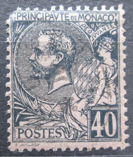 Poštovní známka Monako 1894 Kníže Albert I. Mi# 17