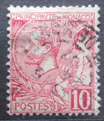 Poštovní známka Monako 1901 Kníže Albert I. Mi# 23 a
