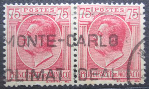 Poštovní známka Monako 1926 Kníže Ludvík II. pár Mi# 92