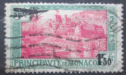 Poštovní známka Monako 1933 Pøístav pøetisk Mi# 137 Kat 30€
