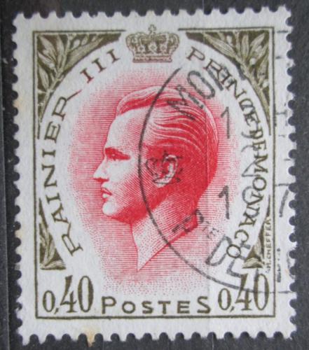 Poštovní známka Monako 1969 Kníže Rainier III. Mi# 916