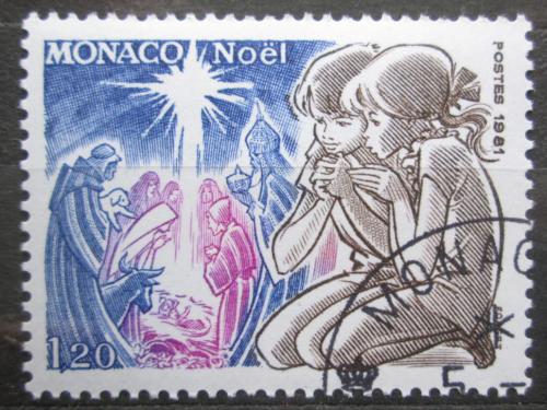 Poštovní známka Monako 1981 Vánoce Mi# 1500
