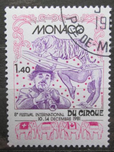 Poštovní známka Monako 1981 Cirkus Mi# 1499