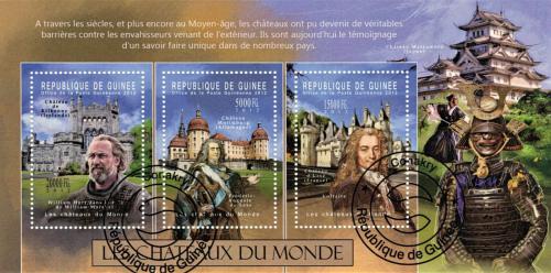 Poštovní známky Guinea 2012 Hrady Mi# 9304-06 Kat 16€
