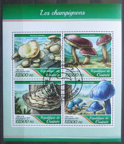 Poštovní známky Guinea 2017 Houby Mi# 12535-38 Kat 20€