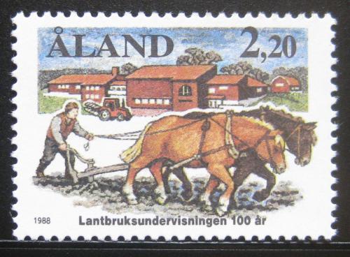 Poštovní známka Alandy 1988 Orba Mi# 27
