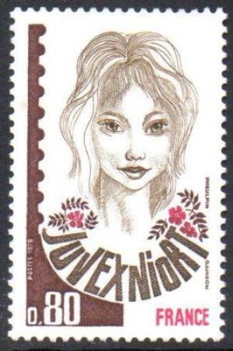 Poštovní známka Francie 1978 Výstava JUVEXNIORT Mi# 2075