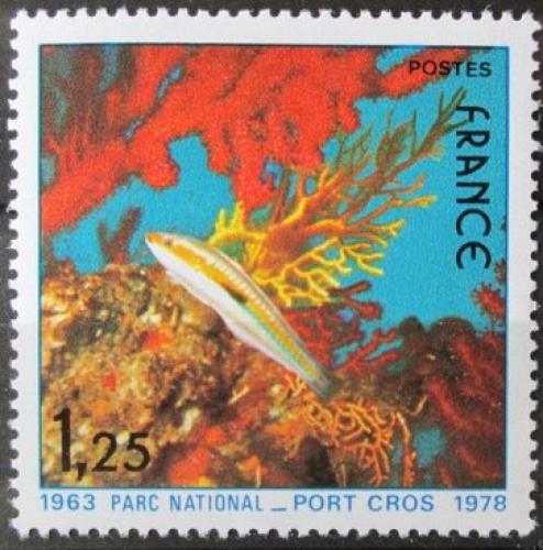 Poštovní známka Francie 1978 NP Port Cros Mi# 2094