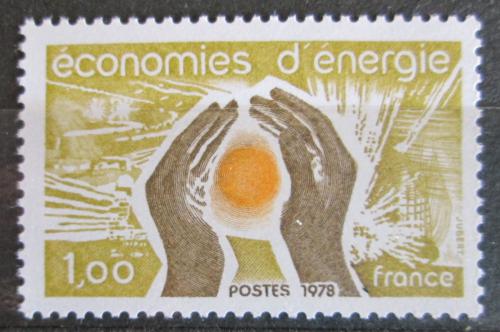 Poštovní známka Francie 1978 Šetøení energiemi Mi# 2096