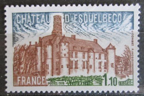 Poštovní známka Francie 1978 Zámek Esquelbecq Mi# 2110