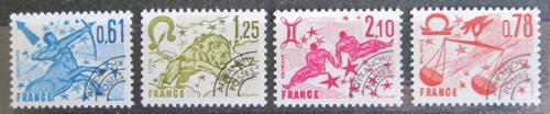 Poštovní známky Francie 1978 Znamení zvìrokruhu Mi# 2112-15