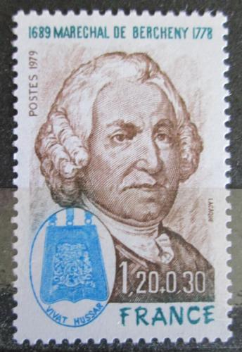 Poštovní známka Francie 1979 Maršál Ladislav Ignác Berèéni Mi# 2134