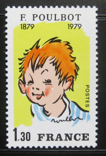 Poštovní známka Francie 1979 Karikatura, Francisque Poulbot Mi# 2144