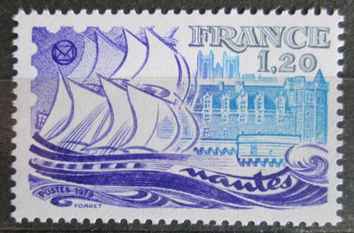 Poštovní známka Francie 1979 Plachetnice Mi# 2150