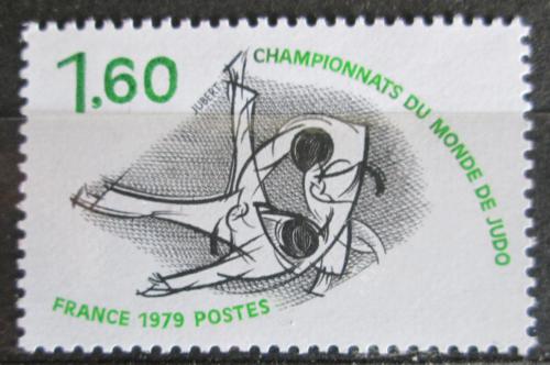 Poštovní známka Francie 1979 MS v judu Mi# 2182