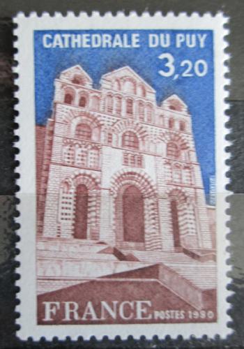 Poštovní známka Francie 1980 Katedrála v Le Puy Mi# 2204
