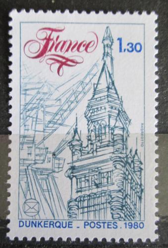 Poštovní známka Francie 1980 Radnice v Dünkirchenu Mi# 2207 
