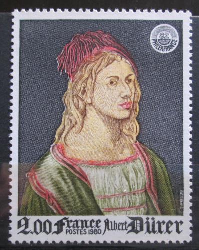 Poštovní známka Francie 1980 Umìní, Albrecht Dürer Mi# 2209