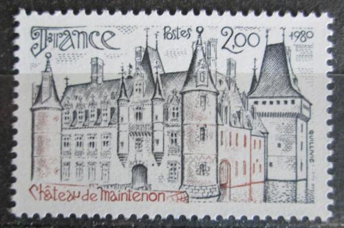 Poštovní známka Francie 1980 Zámek Maintenon Mi# 2210
