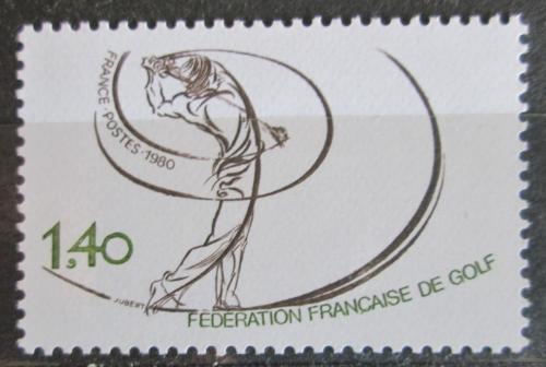 Poštovní známka Francie 1980 Golf Mi# 2225 