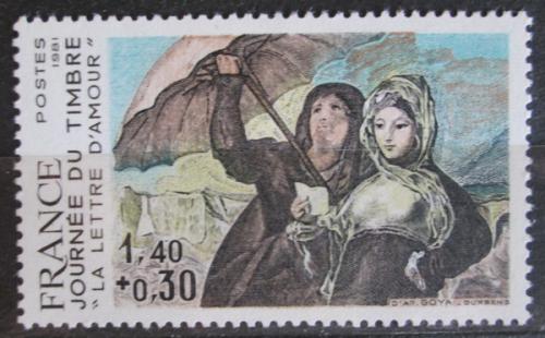 Poštovní známka Francie 1981 Umìní, Francisco de Goya Mi# 2249