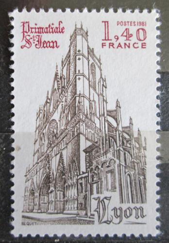 Poštovní známka Francie 1981 Katedrála v Lyonu Mi# 2266