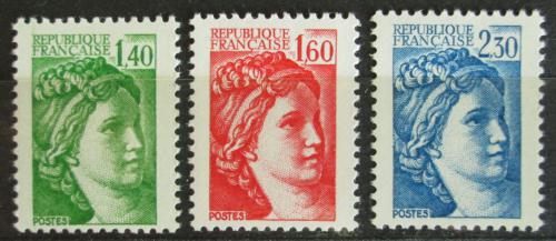 Poštovní známky Francie 1981 Sabinka Mi# 2275-77