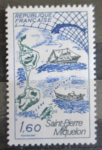 Potovn znmka Francie 1982  St. Pierre a Miquelon Mi# 2312