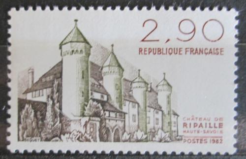 Poštovní známka Francie 1982 Zámek Ripaille Mi# 2351