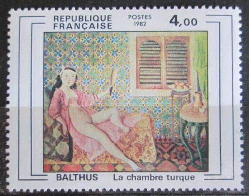 Poštovní známka Francie 1982 Umìní, Balthus Mi# 2365