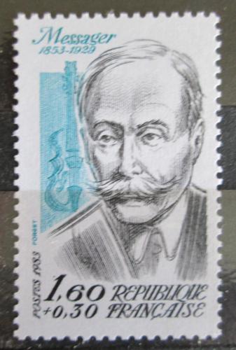 Poštovní známka Francie 1983 André Messager, skladatel a dirigent Mi# 2375