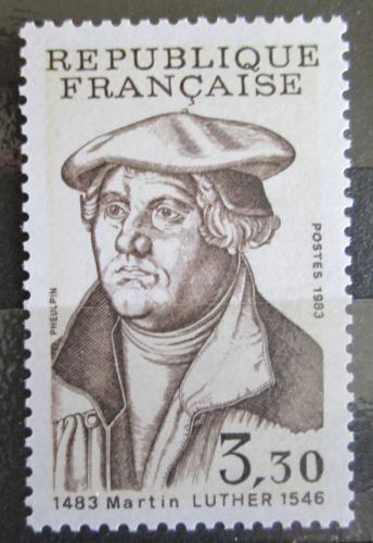 Poštovní známka Francie 1983 Martin Luther Mi# 2382