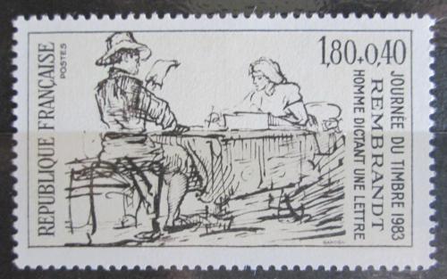 Poštovní známka Francie 1983 Umìní, Rembrandt Mi# 2384