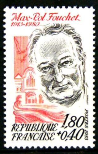 Poštovní známka Francie 1983 Max-Pol Fouchet, lyrik Mi# 2398