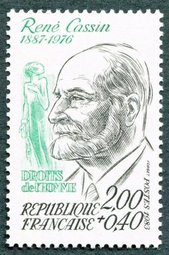 Poštovní známka Francie 1983 René Cassin Mi# 2407