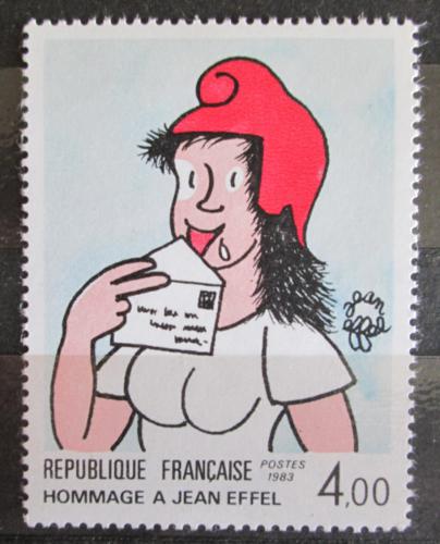 Poštovní známka Francie 1983 Kresba, Jean Effel Mi# 2415
