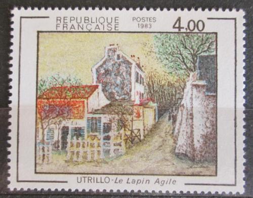 Poštovní známka Francie 1983 Umìní, Maurice Utrillo Mi# 2422
