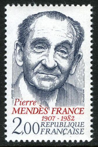 Poštovní známka Francie 1983 Pierre Mendès-France, politik Mi# 2423
