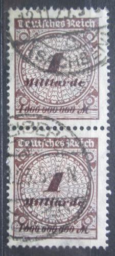 Poštovní známky Nìmecko 1923 Nominální hodnota pár Mi# 325