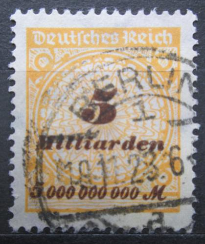 Poštovní známka Nìmecko 1923 Nominální hodnota Mi# 327