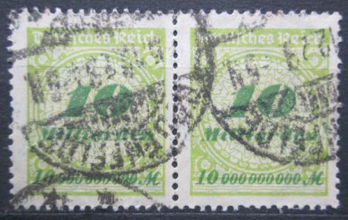 Poštovní známky Nìmecko 1923 Nominální hodnota pár Mi# 328