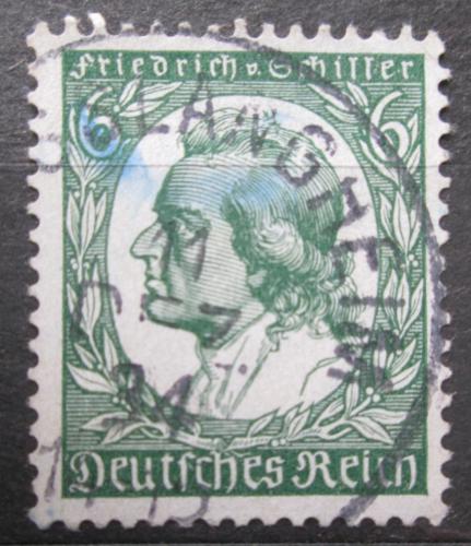Poštovní známka Nìmecko 1934 Friedrich Schiller, básník Mi# 554