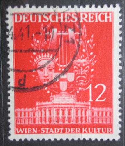 Poštovní známka Nìmecko 1941 Divadelní maska Mi# 770