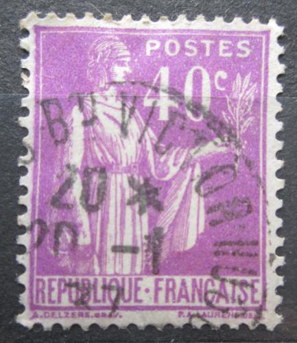 Potovn znmka Francie 1933 Alegorie mru Mi# 274