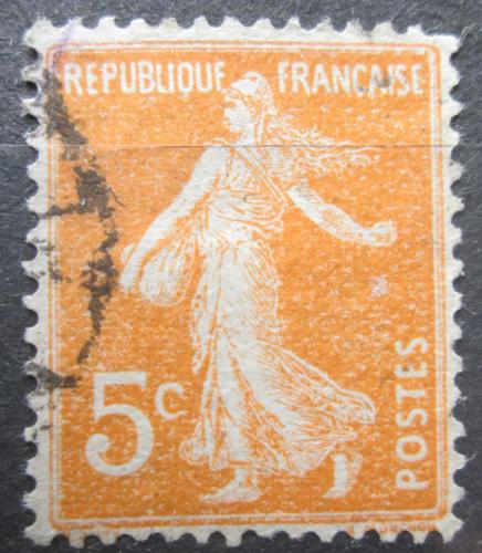 Poštovní známka Francie 1921 Rozsévaèka Mi# 140