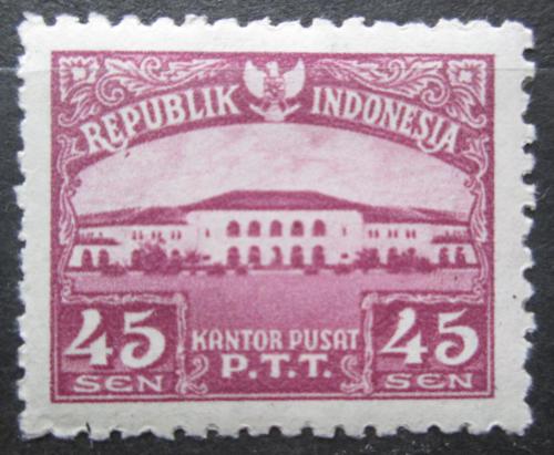 Potovn znmka Indonsie 1953 Hlavn pota v Bandungu Mi# 103 - zvtit obrzek