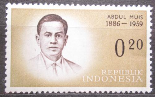 Potovn znmka Indonsie 1961 Abdul Muis Mi# 307